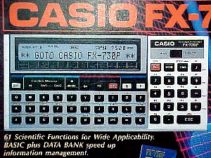 Kilimanjaro Multiplikation frill Casio Fx-730P 24 Digit Advanced Scientific With Data Bank Calculator - Jack  Berg Sales