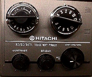 Hitachi K-1100 TV with 3 Way Power a.JPG (40067 bytes)