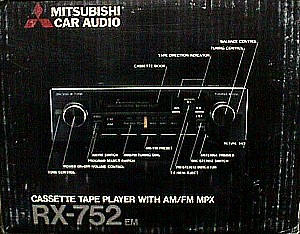 Mitsubishi RX-752EM Car Stereo.JPG (38187 bytes)