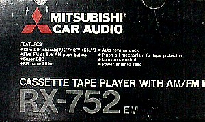 Mitsubishi RX-752EM Car Stereo 1.JPG (31262 bytes)