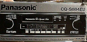 Panasonic AM-FM Stereo Radio CQ-S884EU.JPG (27677 bytes)