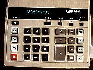 Panasonic JE-652 Printing Calculator a.JPG (36731 bytes)
