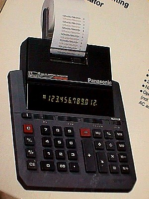 Panasonic JE-661P Desk Top Calculator a.JPG (44661 bytes)