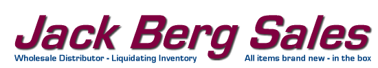 Jack Berg Sales - Liquidating entire inventory