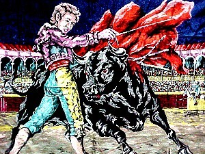 Tap. 38 The Bull Fighter - Ole a.JPG (53029 bytes)