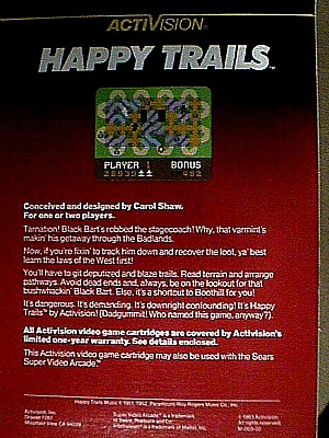 Happy Trails for Intellivision 1.JPG (61827 bytes)