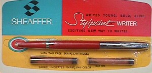 Sheaffer Stylepoint RED 1a.JPG (17819 bytes)